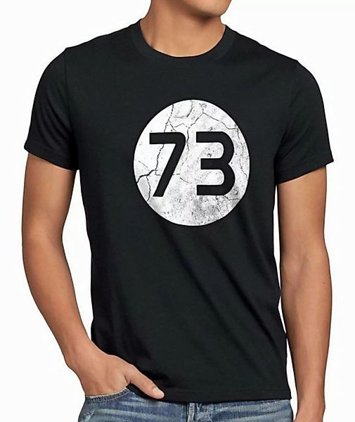 style3 T-Shirt 73 Sheldon Lieblingszahl the big bang theory sheldon cooper günstig online kaufen