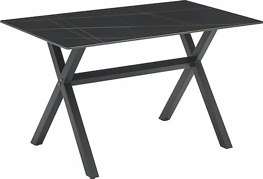 OTTO home Esstisch »Cazie« aus Sicherheitsglas mit drehbarer Tischplatte un günstig online kaufen