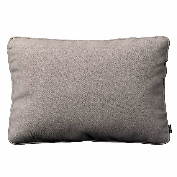 Kissenhülle Gabi mit Paspel 60x40cm, beige-grau, 60 x 40 cm, Etna (705-09) günstig online kaufen