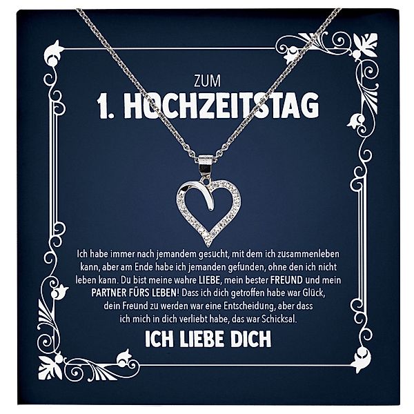 22Feels Schmuckset Ehefrau 4. Hochzeitstag Geschenk günstig online kaufen