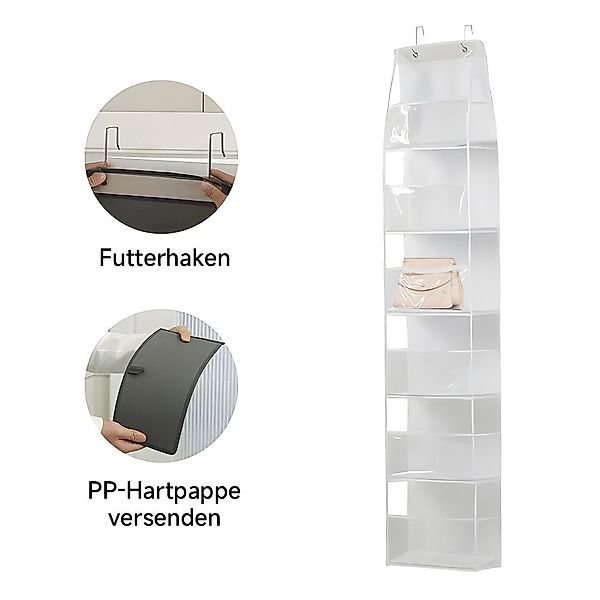 PODOFO Hängeregal Handtaschen Organizer Hängend, 6-Taschen günstig online kaufen