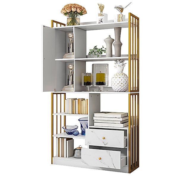 REDOM Bücherregal Standregal, 6 Regal industrielle günstig online kaufen
