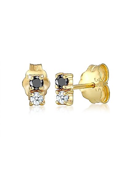 Elli DIAMONDS Paar Ohrstecker Ohrstecker Bi-Color günstig online kaufen