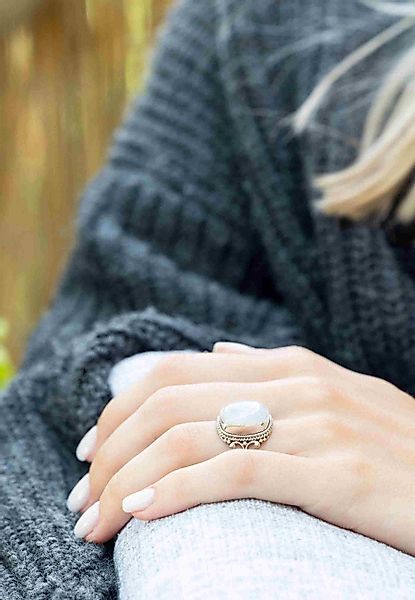 mantraroma Silberring SERAPANA aus 925 Silber günstig online kaufen