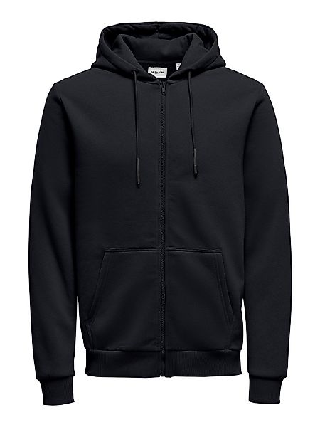 Only & Sons Herren Hoodie Kapuzenpullover ONSCERES ZIP günstig online kaufen