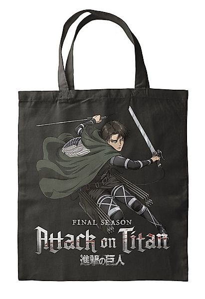 Attack on Titan Shopper Levi Ackerman Tote Bag, Einkaufstasche Tragetasche günstig online kaufen