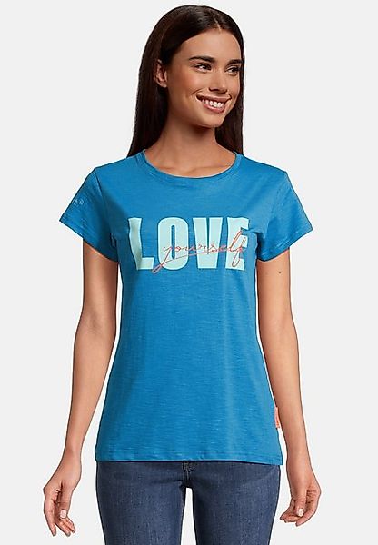 salzhaut T-Shirt Damen Kurzarm-Shirt Rebbedi mit Love-Yourself-Print aus Ba günstig online kaufen