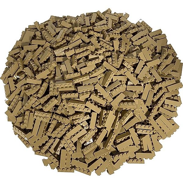 LEGO® Spielbausteine LEGO® 1x4 Steine Hochsteine Dunkelbeige - 3010 NEU! Me günstig online kaufen