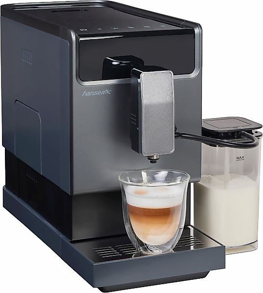Hanseatic Kaffeevollautomat "HACM121470ST" magnetisch, abnehmbare Tassenabs günstig online kaufen