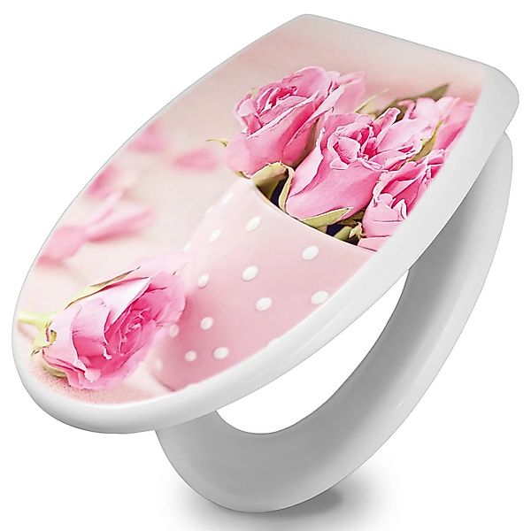 Banjado Toilettendeckel Mit Absenkautomatik WC-Sitz Soft Close Weiß Hygieni günstig online kaufen