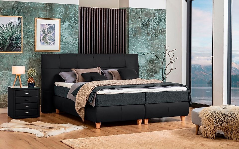 alina Boxspringbett "Luella", ADA trendline Boxspringbett, inkl. Matratze u günstig online kaufen