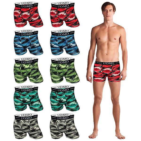 TEXEMP Boxershorts 5er-10er Pack Herren Boxershorts günstig online kaufen