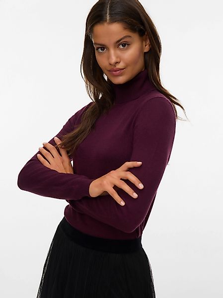 Vero Moda Strickpullover VMIRIS LS ROLLNECK günstig online kaufen