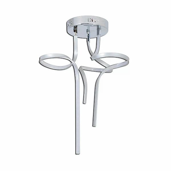 Näve Leuchten LED Deckenleuchte NV1186859 silber Aluminium H/D: ca. 83x52 c günstig online kaufen