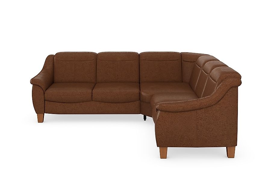 Home affaire Ecksofa »Caldera L-Form« Federkern, wahlweise mit Kopfteilvers günstig online kaufen