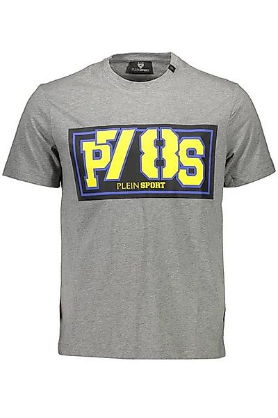 PLEIN SPORT T-Shirt Stylisches graues Kurzarm-T-Shirt für Herren mit günstig online kaufen