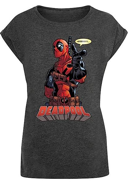 ABSOLUTE CULT T-Shirt ABSOLUTE CULT Damen Ladies Deadpool - Hey You T-Shirt günstig online kaufen