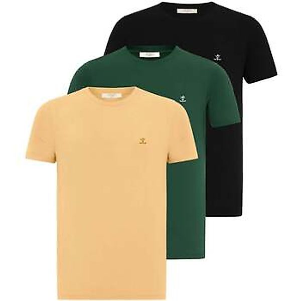 Antioch  T-Shirts & Poloshirts Patrice 3 Pack Regular Fit Basic T-Shirt günstig online kaufen