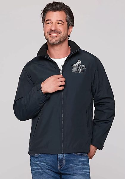 CAMP DAVID Windbreaker, mit Logostickereien günstig online kaufen