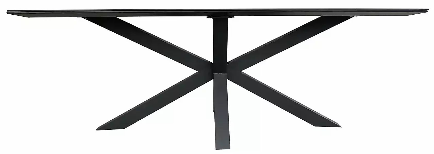 Tisch Malaga 200x90cm dark grey Aluminium günstig online kaufen