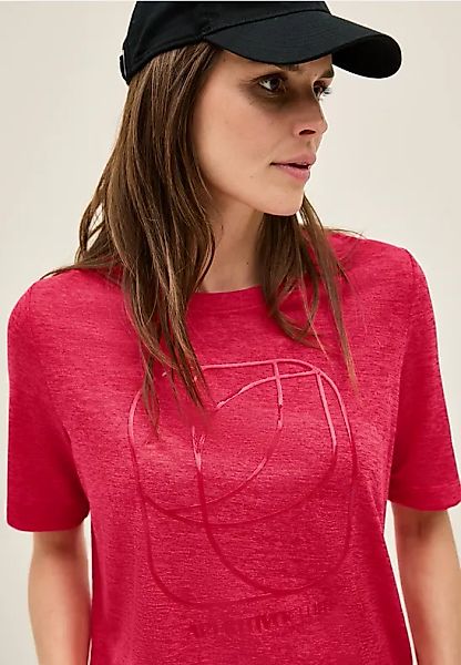 Shirt mit tonalem Print günstig online kaufen