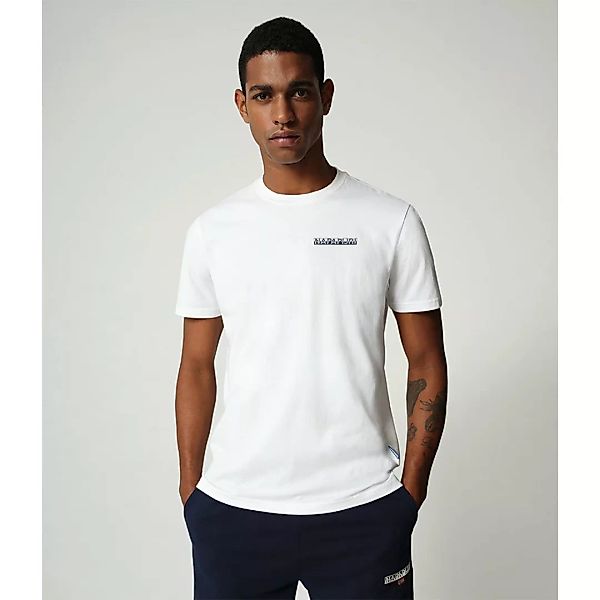 Napapijri S-surf Kurzärmeliges T-shirt XL Bright White günstig online kaufen