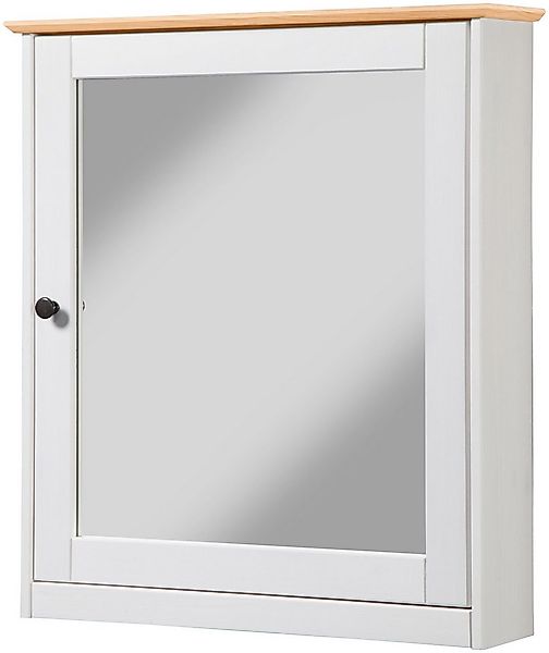 welltime Spiegelschrank Sylt/ Rügen/ Modern Breite 60,5 cm, aus massivem Ki günstig online kaufen