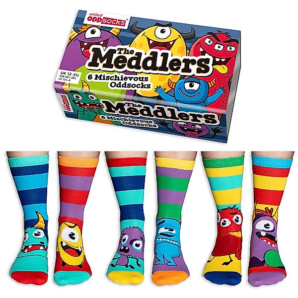 United Oddsocks Freizeitsocken The Meddlers Monster günstig online kaufen