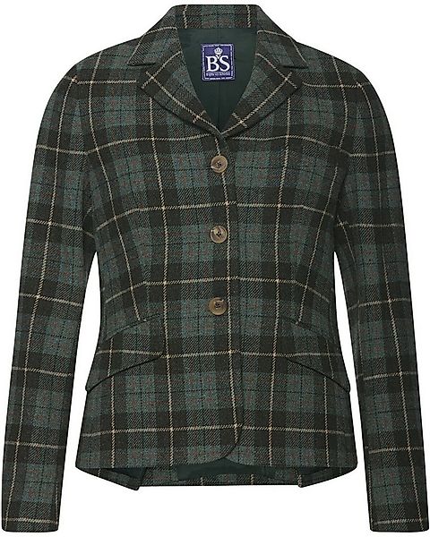 Brigitte von Schönfels Jackenblazer Kurzer Blazer mit Überkaro günstig online kaufen