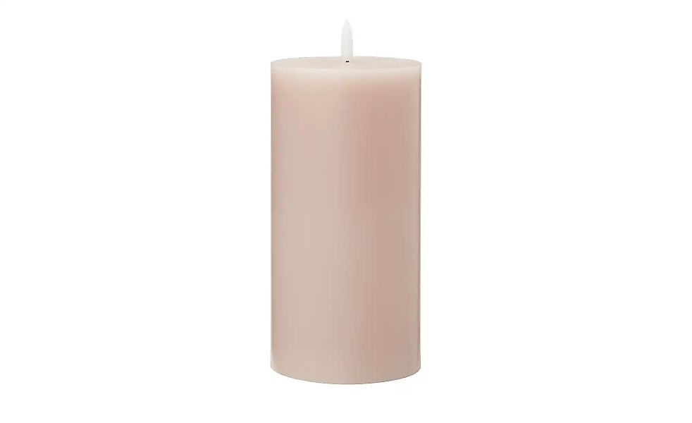 LED Kerze ¦ rosa/pink ¦ Wachs, Kunststoff ¦ Maße (cm): H: 23  Ø: 10 Accesso günstig online kaufen
