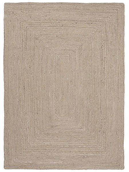 carpetfine Teppich »Nele Juteteppich Naturfaser«, rechteckig, 6 mm Höhe, ge günstig online kaufen