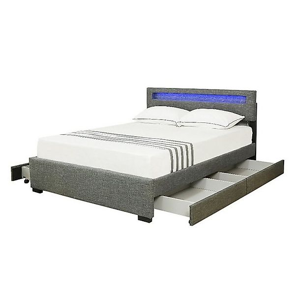 HTI-Living Bett Bett 140 x 200 cm Jara (Stück, 1-tlg., 1x Bett Jara inkl. L günstig online kaufen
