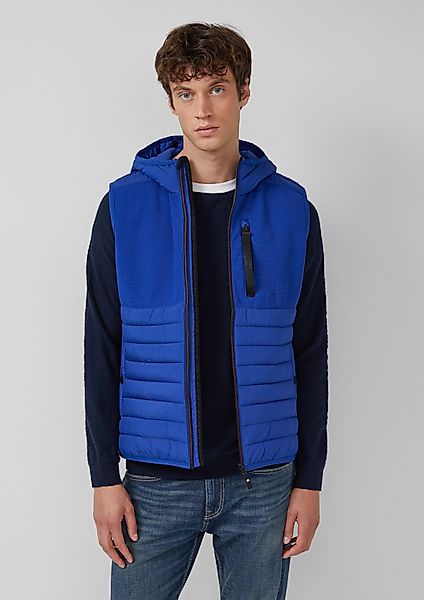 s.Oliver Funktionsweste Leichte Weste aus Materialmix günstig online kaufen