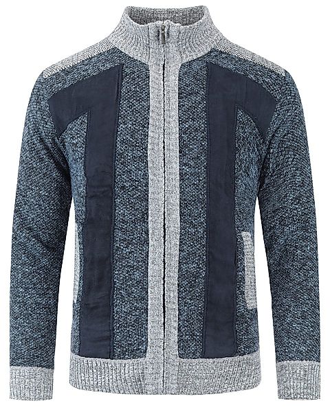 Allthemen Cardigan Herren Cardigan Grobstrick Gefüttert günstig online kaufen