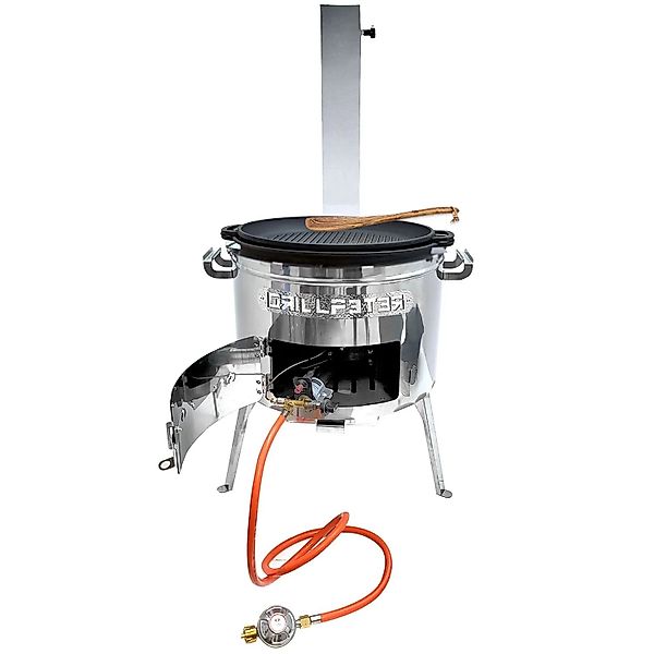 Grillpeter Utschak Set MultiFlame mit 15l Kazan und Grilldeckel aus Gusseis günstig online kaufen