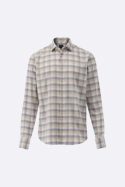 Flanellhemd kariert Slim Fit günstig online kaufen
