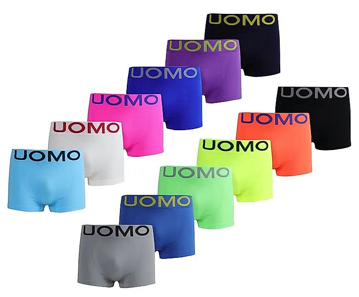 emeco Retro Boxer 6er Pack Boxershorts Herren Boxer Short Microfaser Unterw günstig online kaufen