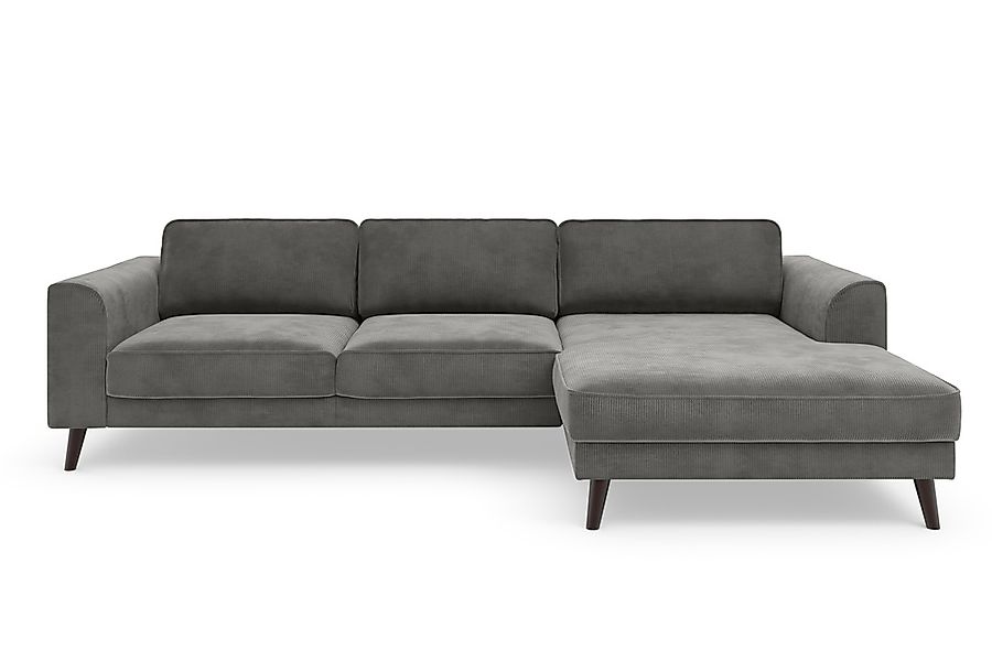 TRENDMANUFAKTUR Ecksofa »Lumber Jack, elegantes Designsofa, zeitlos modern, günstig online kaufen