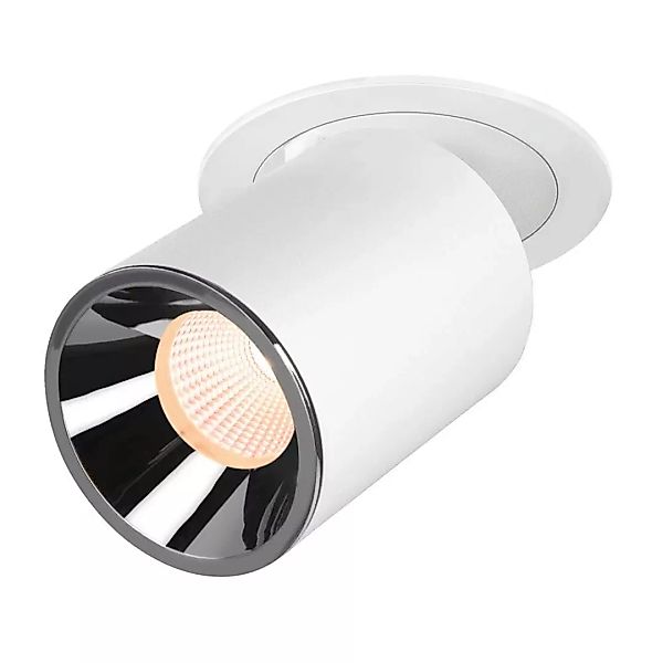 LED Deckeneinbauspot Numinos Projector L in Weiß und Chrom 25,4W 2150lm 270 günstig online kaufen