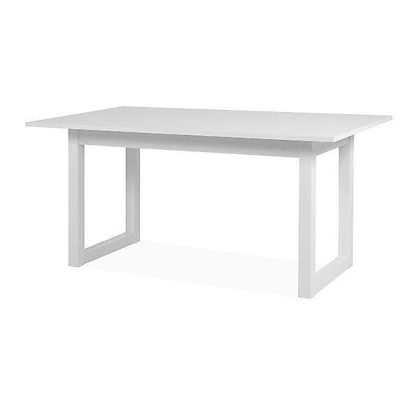 Furn.Design Esstisch Weiß 160 x 200 cm Ausziehbar bis 8 Personen Malta günstig online kaufen