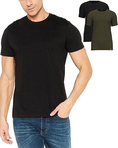 Diesel Rundhalsshirt Slim Fit - UMTEE-RANDAL-TUBE (2-tlg., 2er-Pack) günstig online kaufen