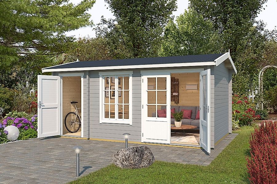 LASITA MAJA Gartenhaus "WREXHAM", (Set, inkl. Fussbodenbretter zum verlegen günstig online kaufen