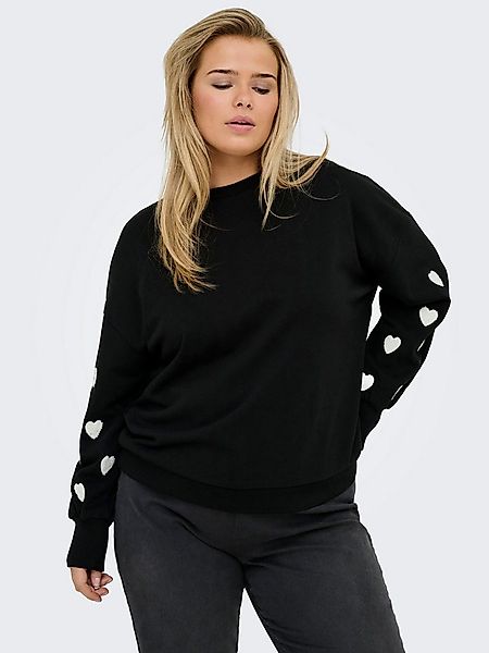 ONLY CARMAKOMA Sweatshirt CARMACY L/S O-NECK CC SWT JRS günstig online kaufen