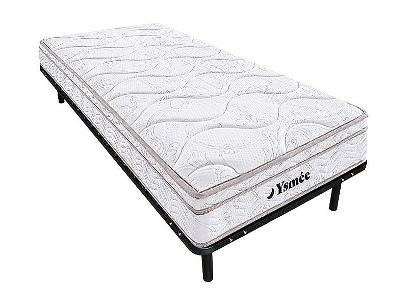 Set aus Lattenrost + Federkernmatratze Memory Schaum - 90 x 200 cm - Stärke günstig online kaufen