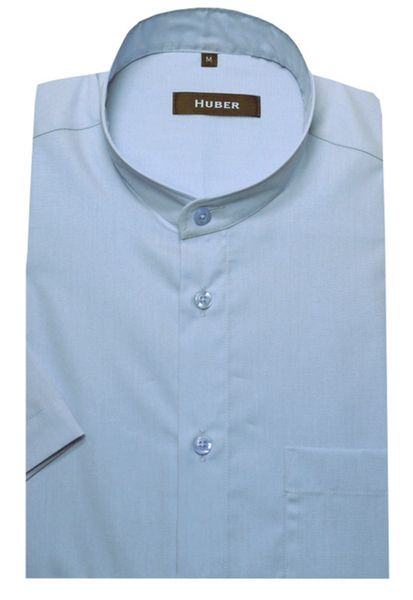 Huber Hemden Kurzarmhemd HU-0125 Stehkragen, Kurzarm, günstig online kaufen