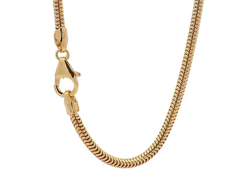 HOPLO Schlangenkette Goldkette Schlangenkette Länge 38cm - Breite 2,5mm - 5 günstig online kaufen