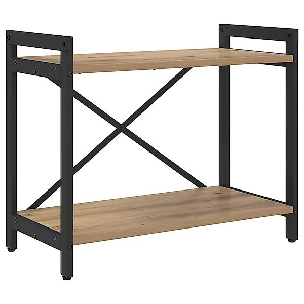 vidaXL Bücherregal Artisan-Eiche 60 x 30 x 50 cm Holzwerkstoff 868406 günstig online kaufen