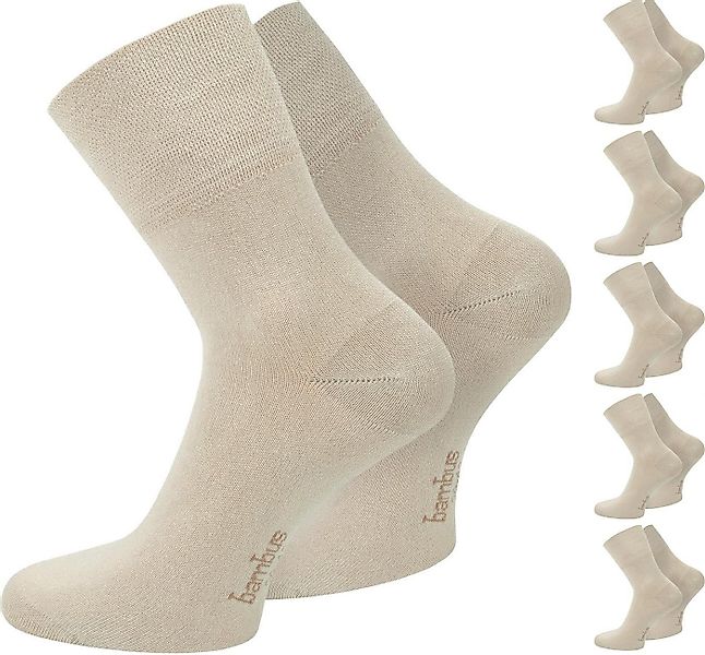 normani Basicsocken 6 Paar Bambus-Gesundheitssocken Kurzschaft (6er-Set, 6 günstig online kaufen