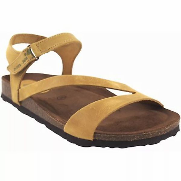 Interbios  Schuhe INTER BIOS 7219 Senf Damensandale günstig online kaufen