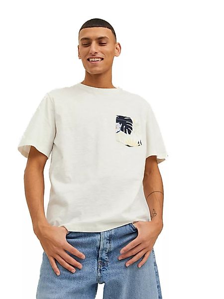 Jack & Jones Herren Rundhals T-Shirt JORTULUM POCKET - Regular Fit günstig online kaufen